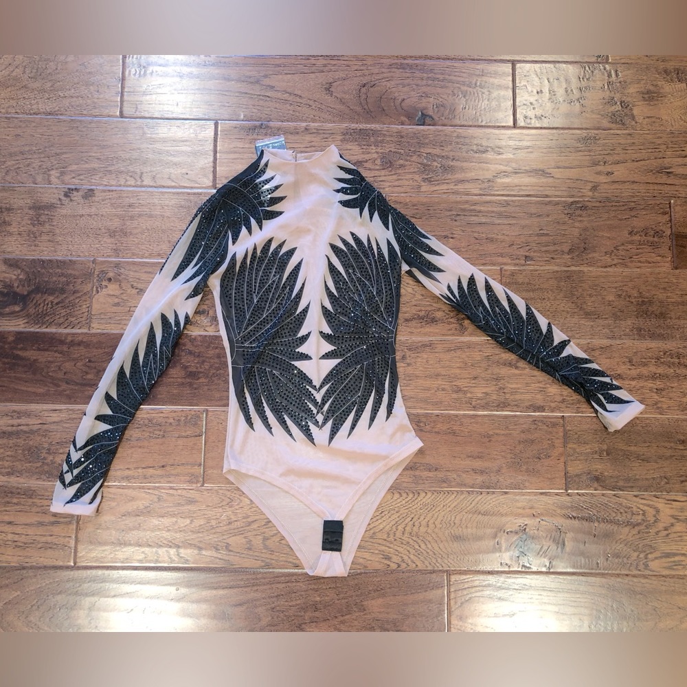 *****SOLD*****Beaded Bodysuit - Picture 1 of 6